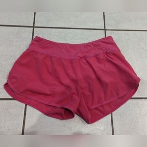 Zyia Activewear Pink Trainer Shorts small